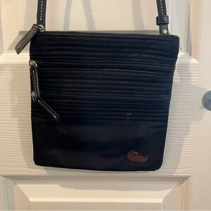 Dooney & Bourke | Black Nylon North South Triple Zip Crossbody